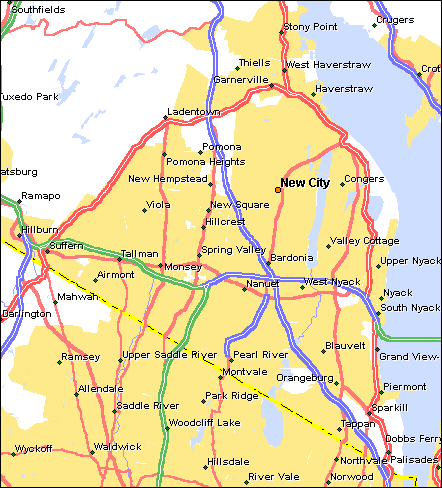 Rockland Map